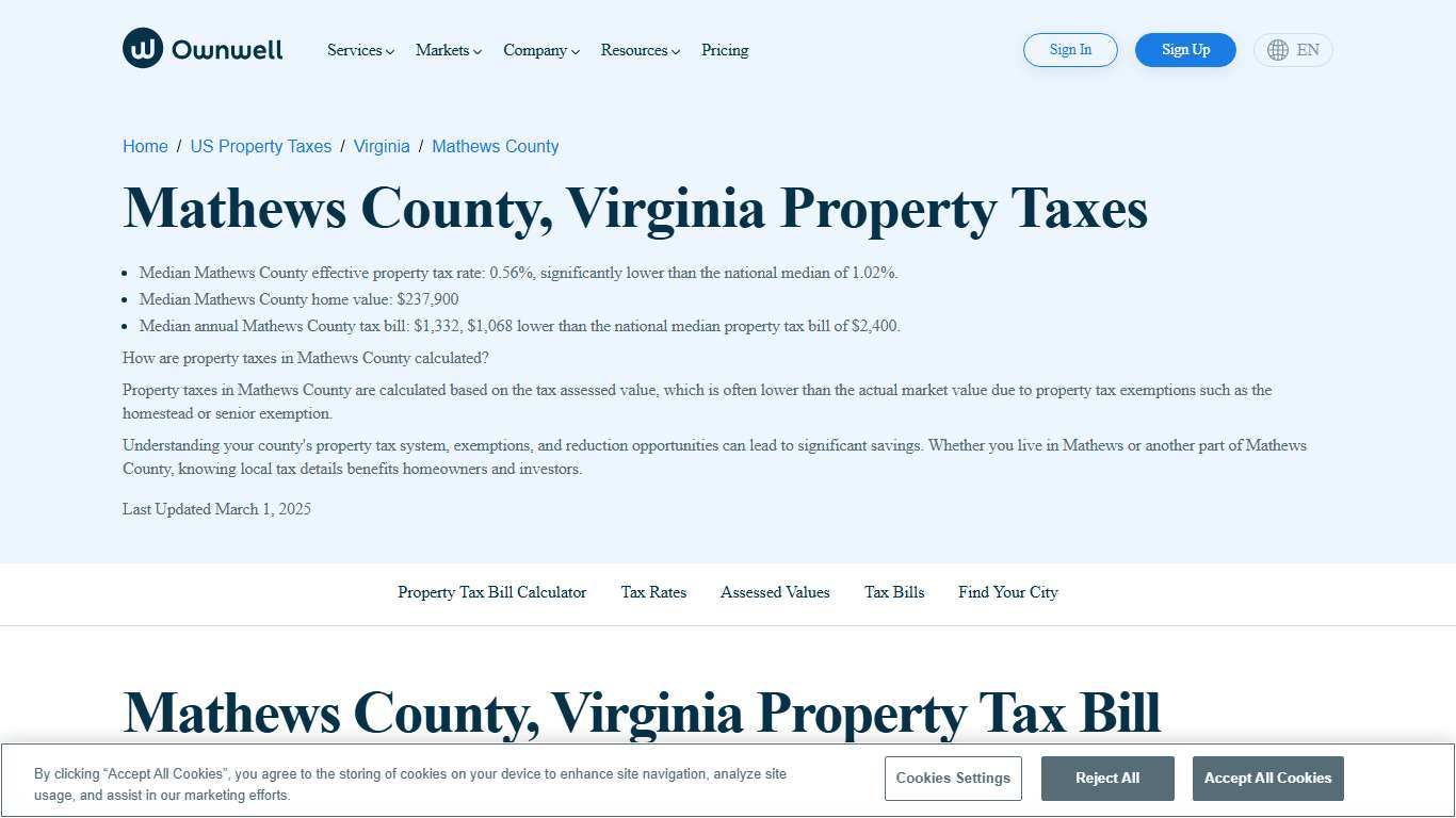 Mathews County, Virginia Property Taxes - Ownwell